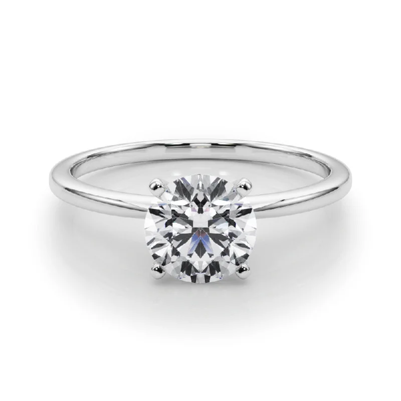 Angelica Round Solitaire Engagement Ring