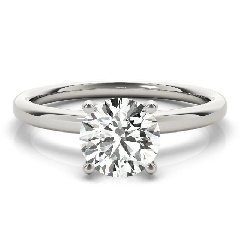 Athena Round Diamond Solitaire Engagement Ring