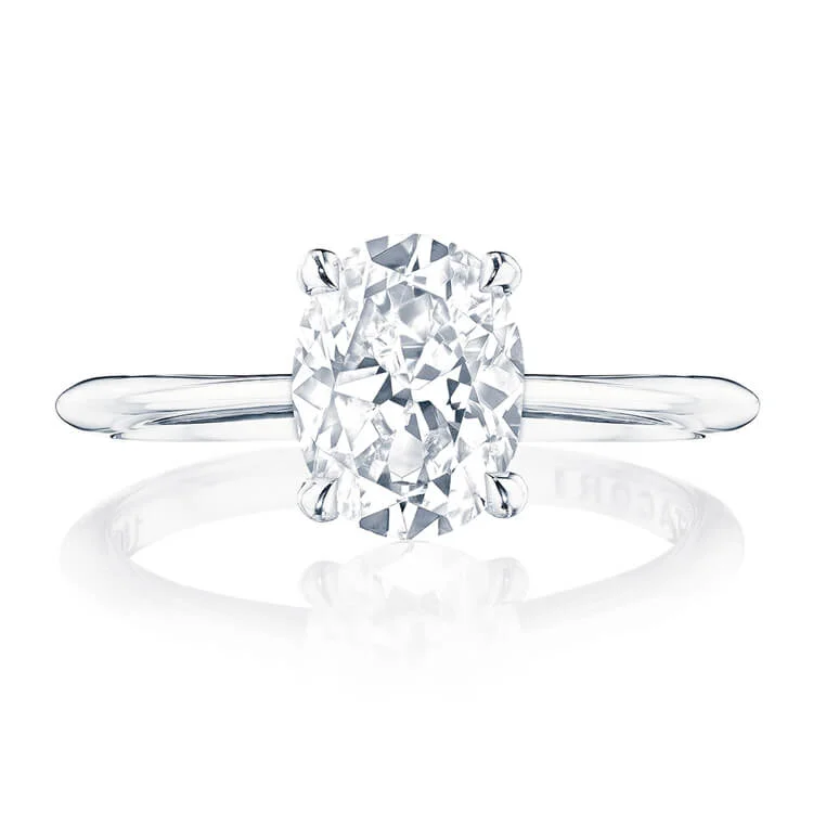 Tacori Founder's Collection Oval Center Solitaire Engagement Ring HT2580OV85X65W