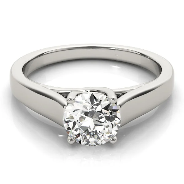 Evelyn Round Diamond Solitaire Engagement Ring