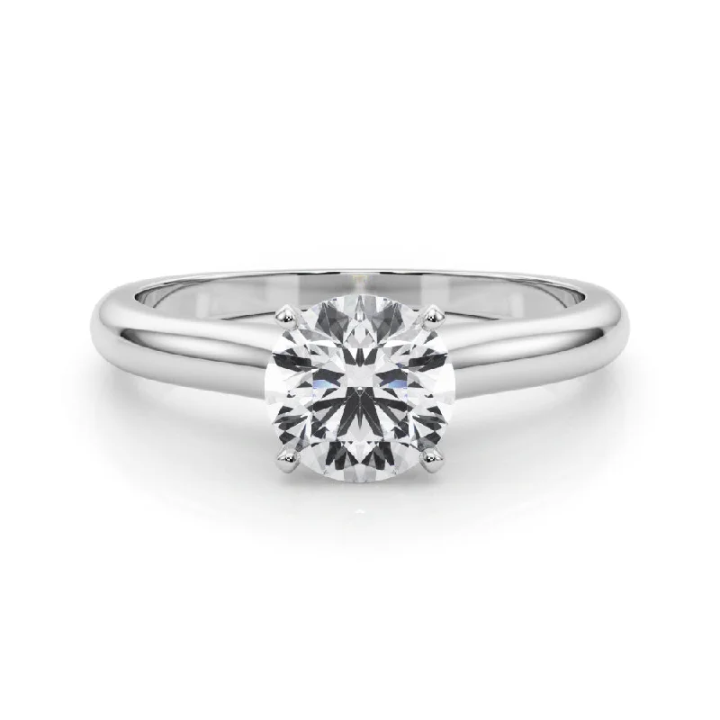 Isabella Round Diamond Solitaire Engagement Ring