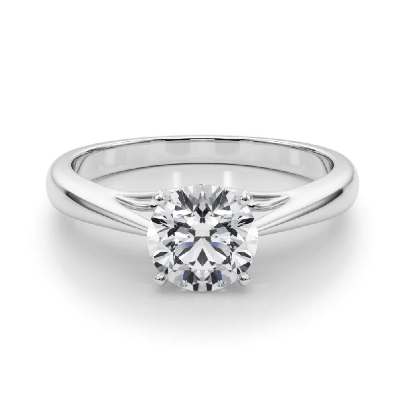 Katerina Round Diamond Solitaire Engagement Ring