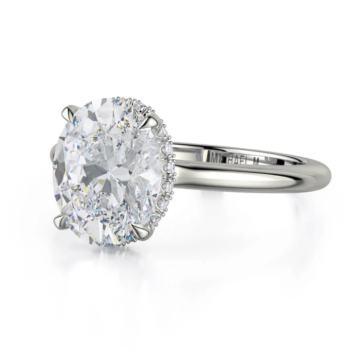 Michael M Crown Round-Cut Diamond Solitaire R750-3