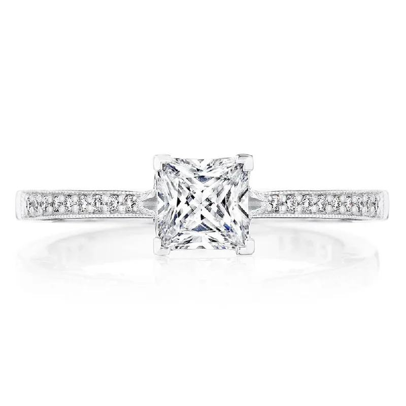 Tacori Princess Solitaire Engagement Ring P102PR55FY