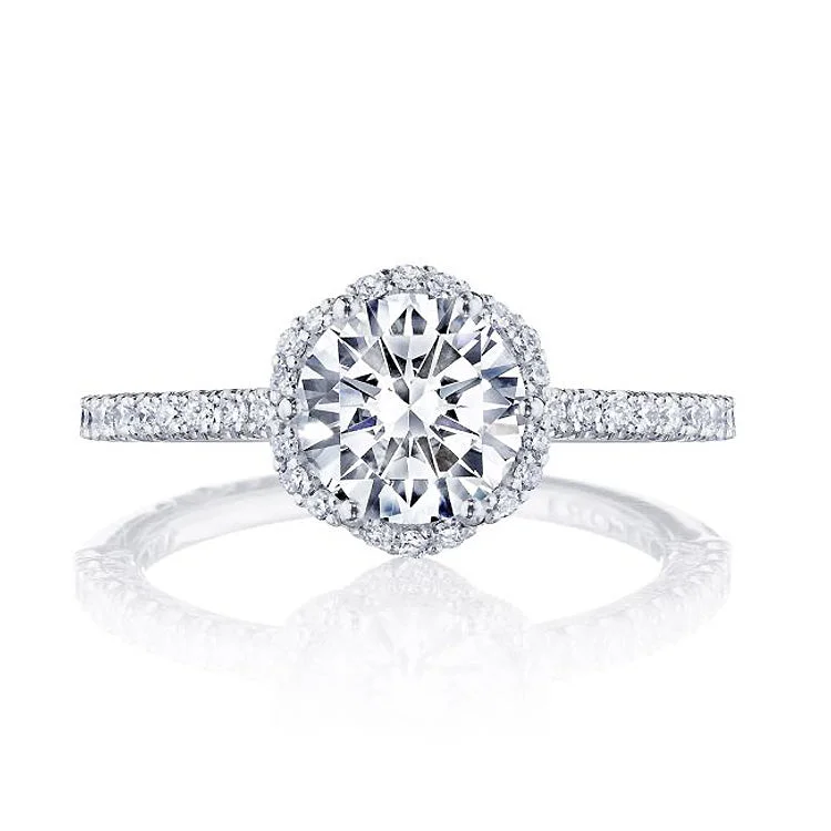 Tacori Round Bloom Engagement Ring HT257215RD7W