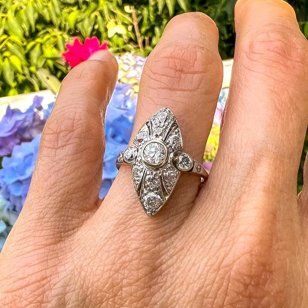 Vintage Diamond Dinner Ring