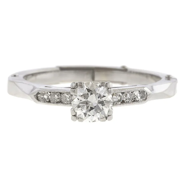 Vintage Diamond Engagement Ring, 0.40ct