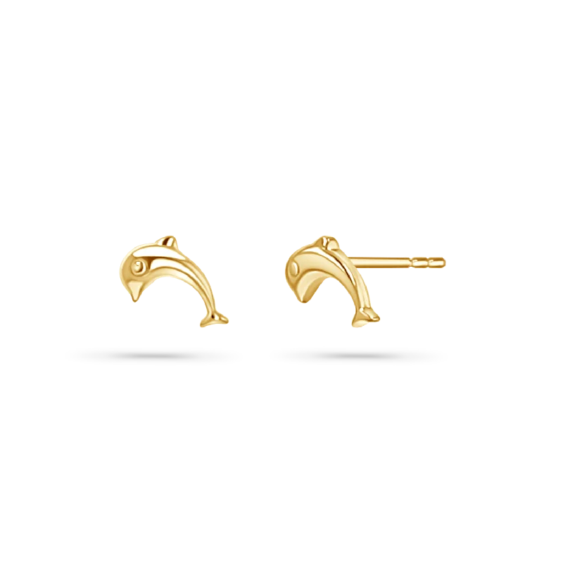 Dolphin Stud Earrings