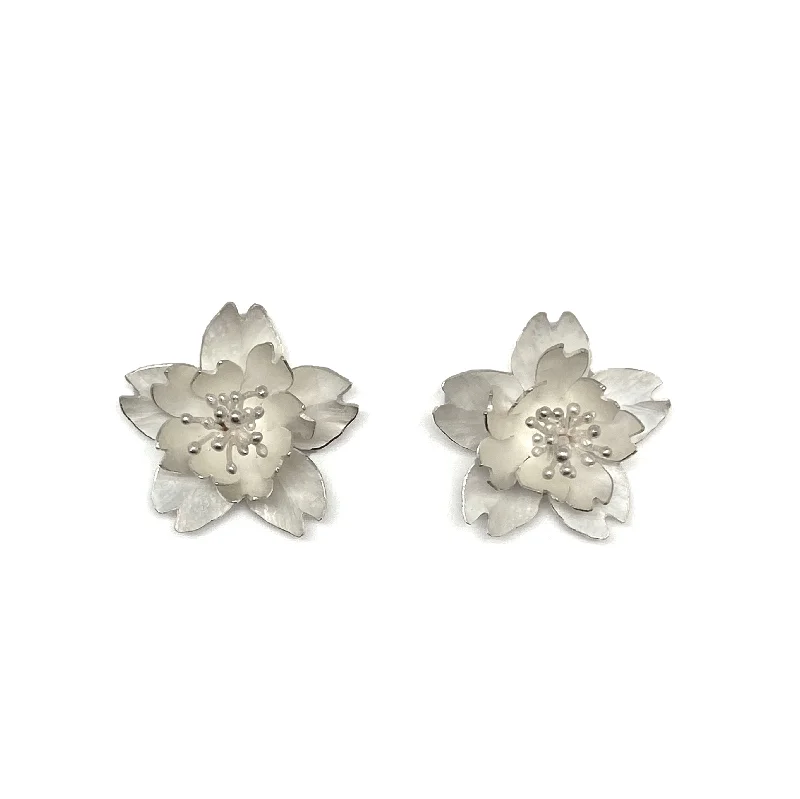 Cherry Blossom Stud Earrings