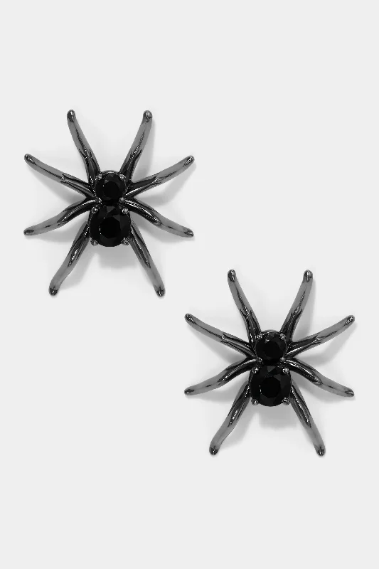 HAUNT COUTURE SPIDER STUD EARRINGS