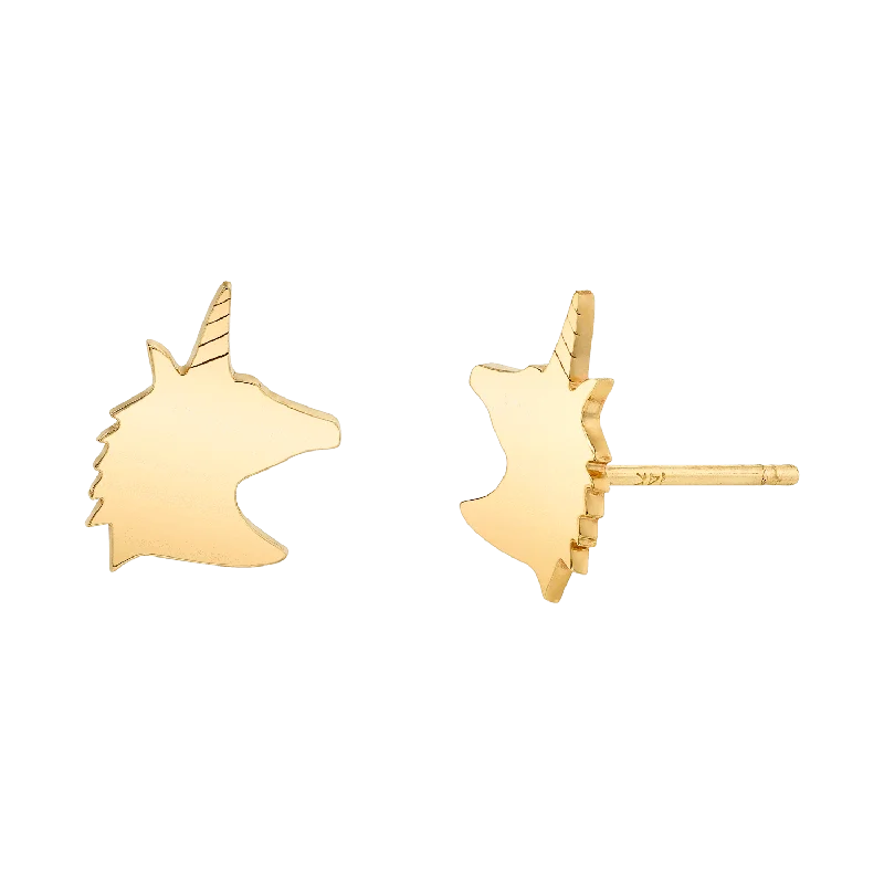 Unicorn Stud Earrings