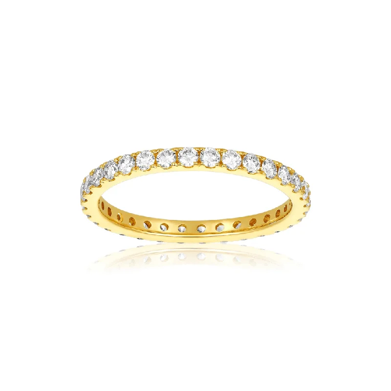 4 Prong Diamond Eternity Band