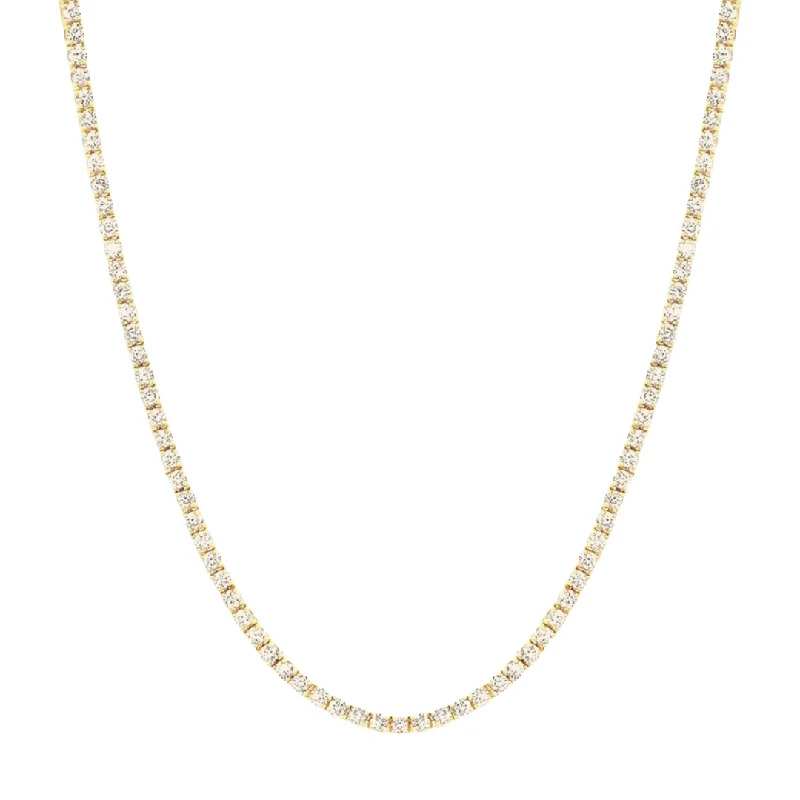 4ct Diamond Tennis Necklace