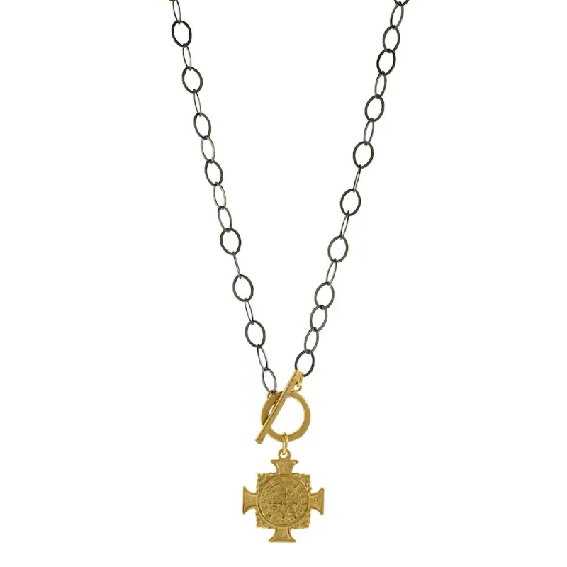 ARIANA EDGE - Cross Pendant Necklace