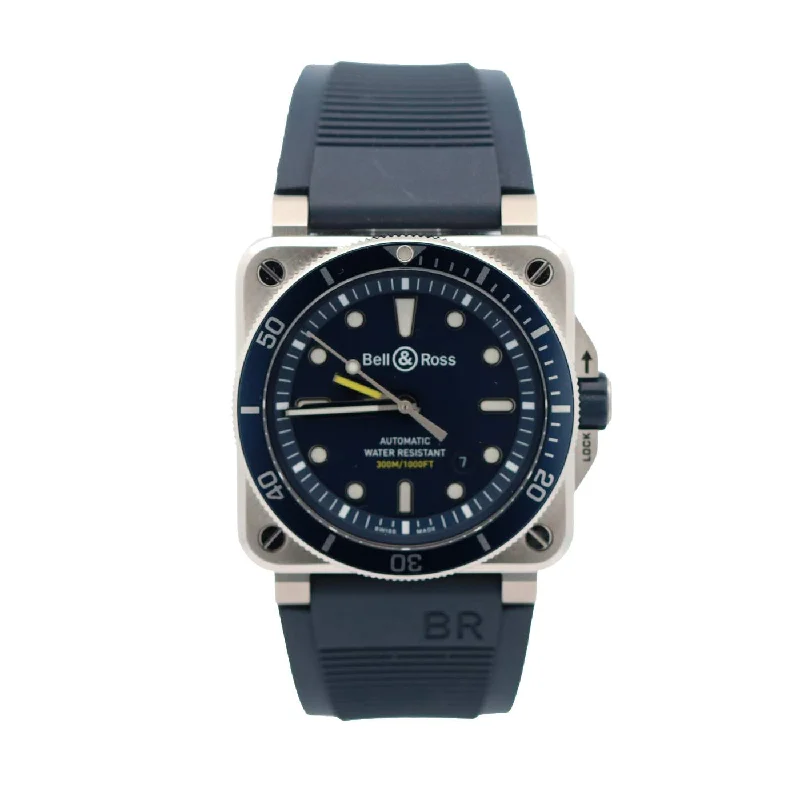 BELL & ROSS BR0392 BLUE DIVER 42mm