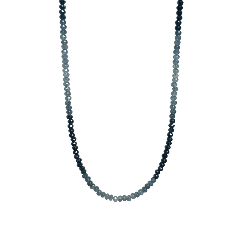 BLEU OMBRE GEMSTONE NECKLACE