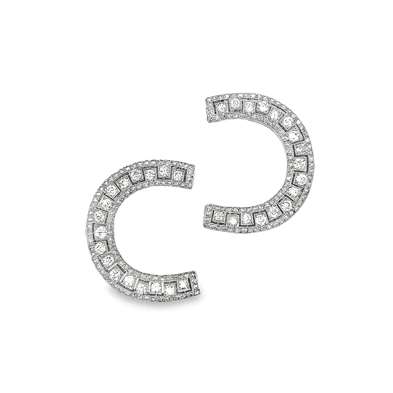 CARTIER DIAMOND CLIPS