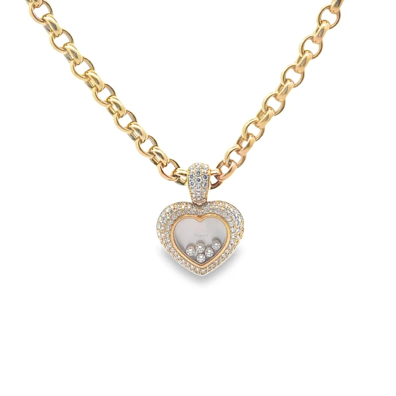 CHOPARD HAPPY DIAMOND PENDANT