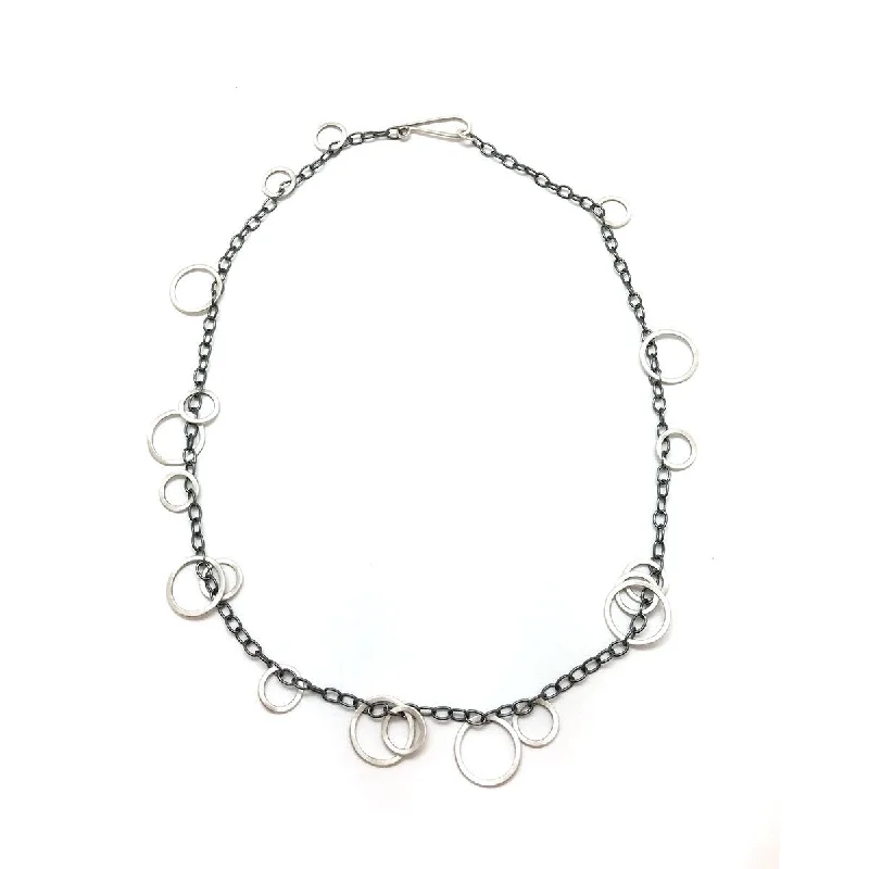 Circle Bunches Necklace - Short