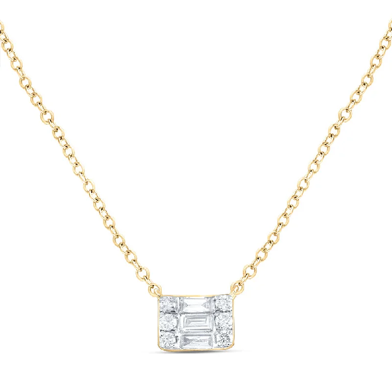 Diamond Mosaic Necklace