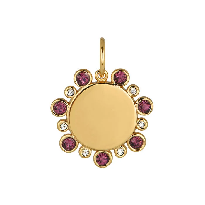 Goldbug February Birthstone Pendant