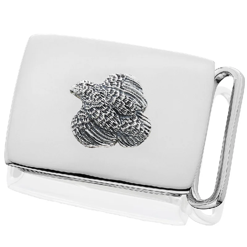 Grainger McKoy Quail Belt Buckle 1″