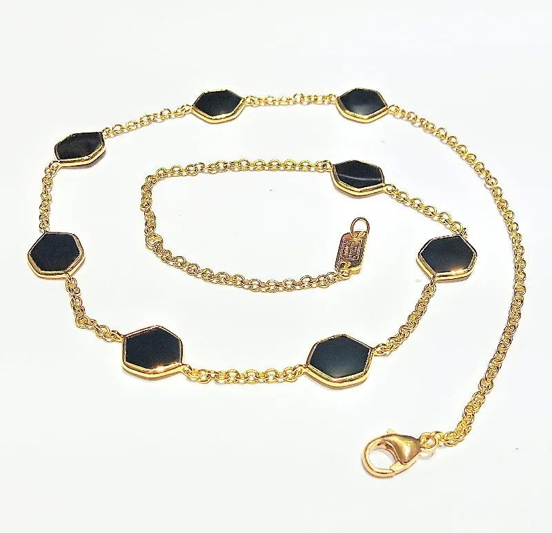 IPPOLITA ONYX NECKLACE