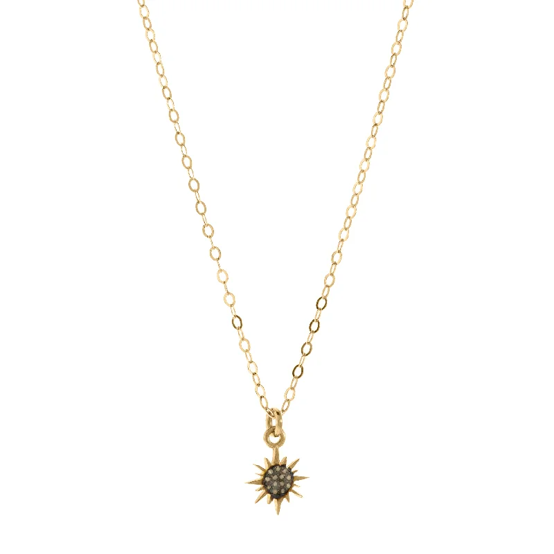 STARBURST - Pave Diamond Necklace