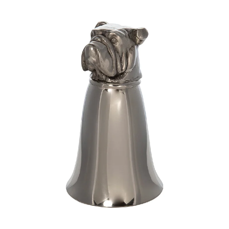 Pewter Bulldog Stirrup Cup 8oz