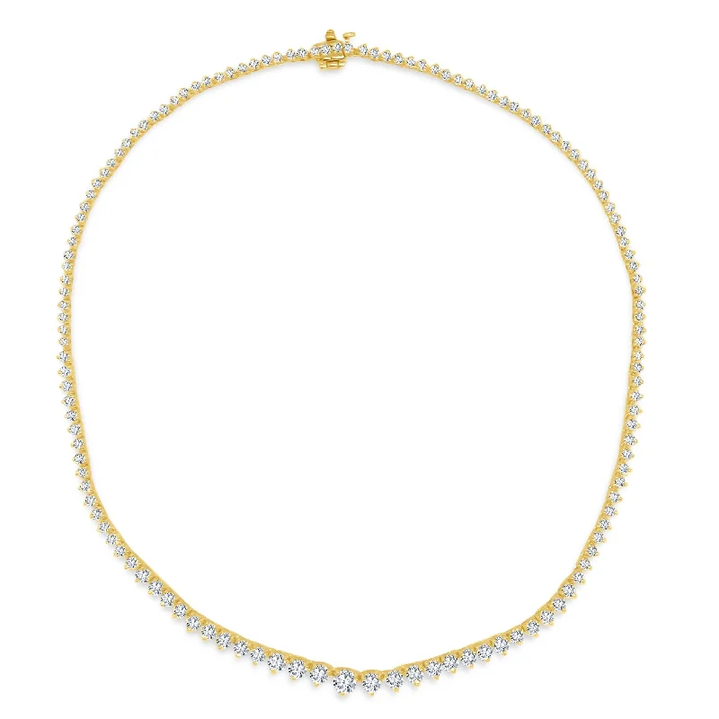 Riviera Diamond Tennis Necklace