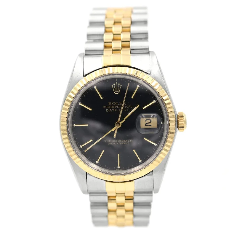 Rolex GTS 18K Yellow Gold And Stainless Steel Datejust