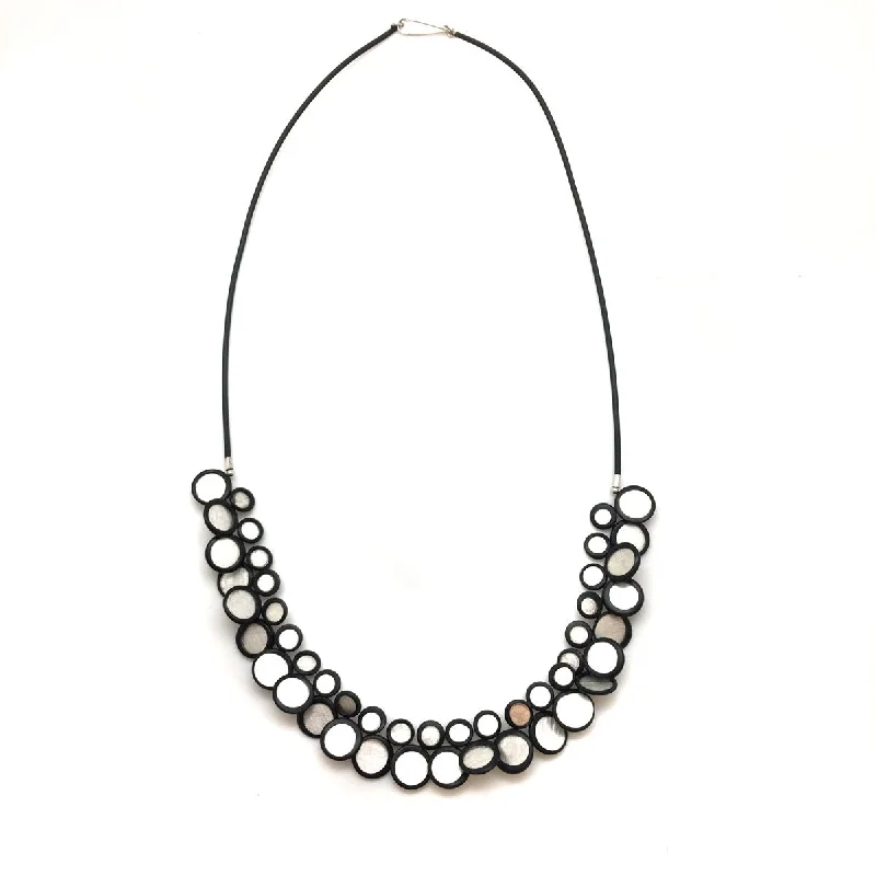 Silver Bubbles Necklace