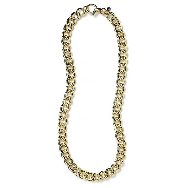 Southern Gates® Mia Gold Plated 18" Curb Necklace