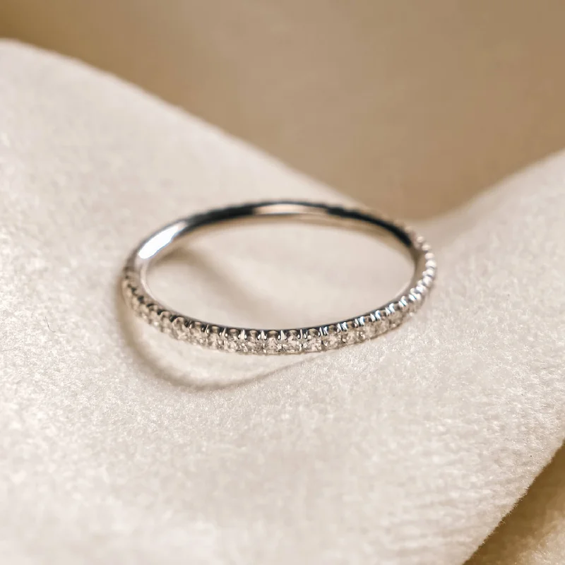 Vault #02 - 0.75cttw Diamond Eternity Band in Platinum