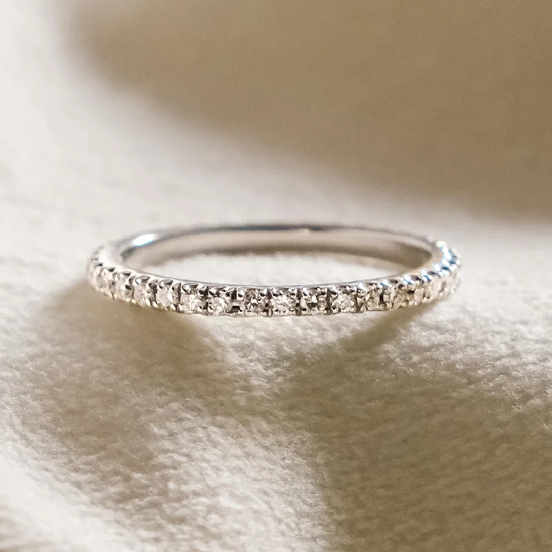 Vault #04 - 0.44cttw Diamond Eternity Band in 18k White Gold