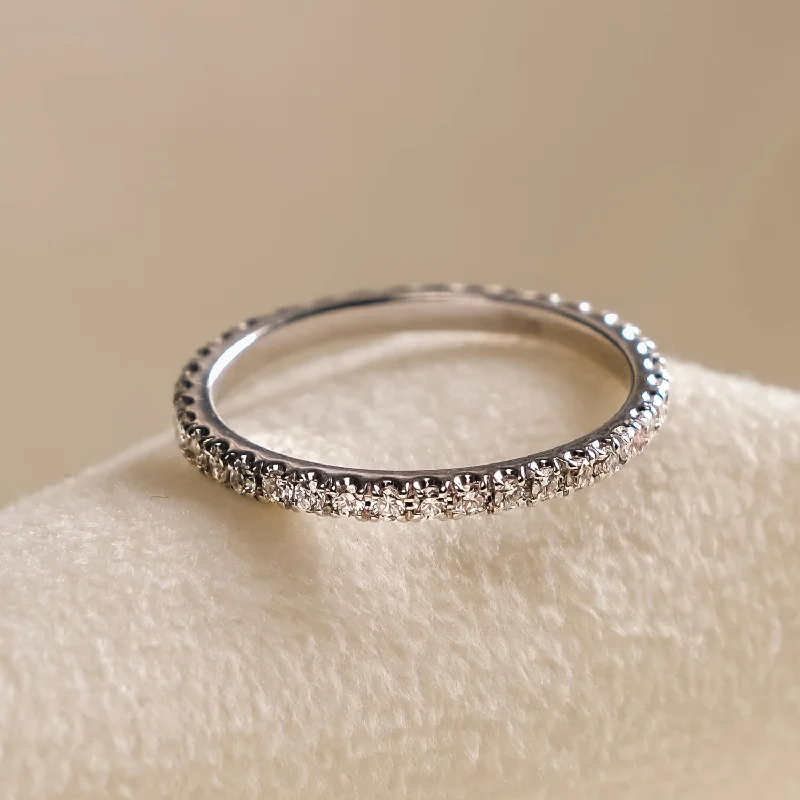 Vault #15 - 0.60cttw Diamond Eternity Band in Platinum