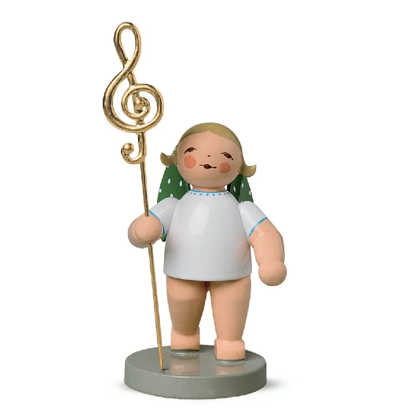 Wendt & Kuhn Musikus Angel Wooden Figurine