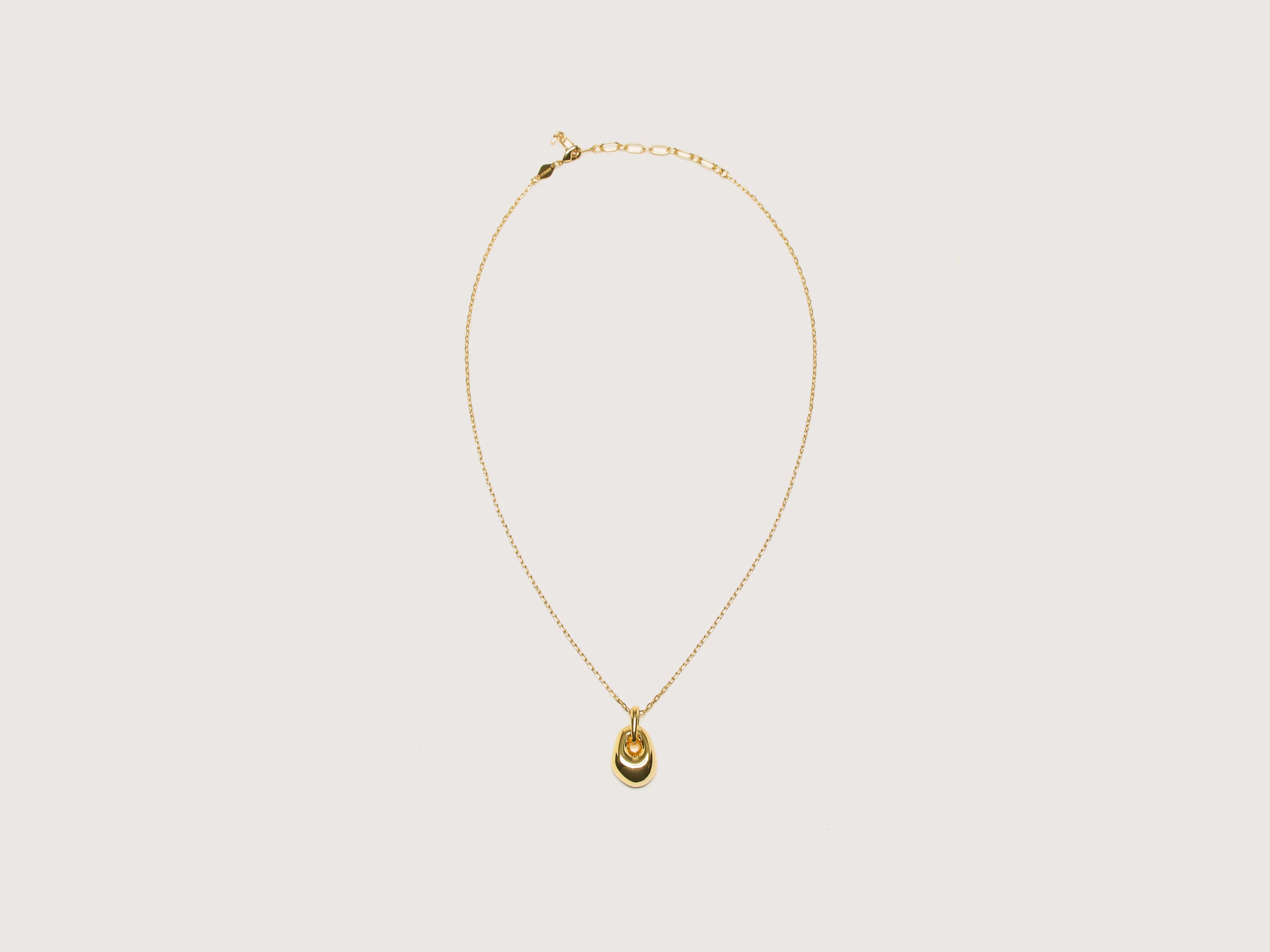 Golden Pebble Necklace (242 / W / GOLD)