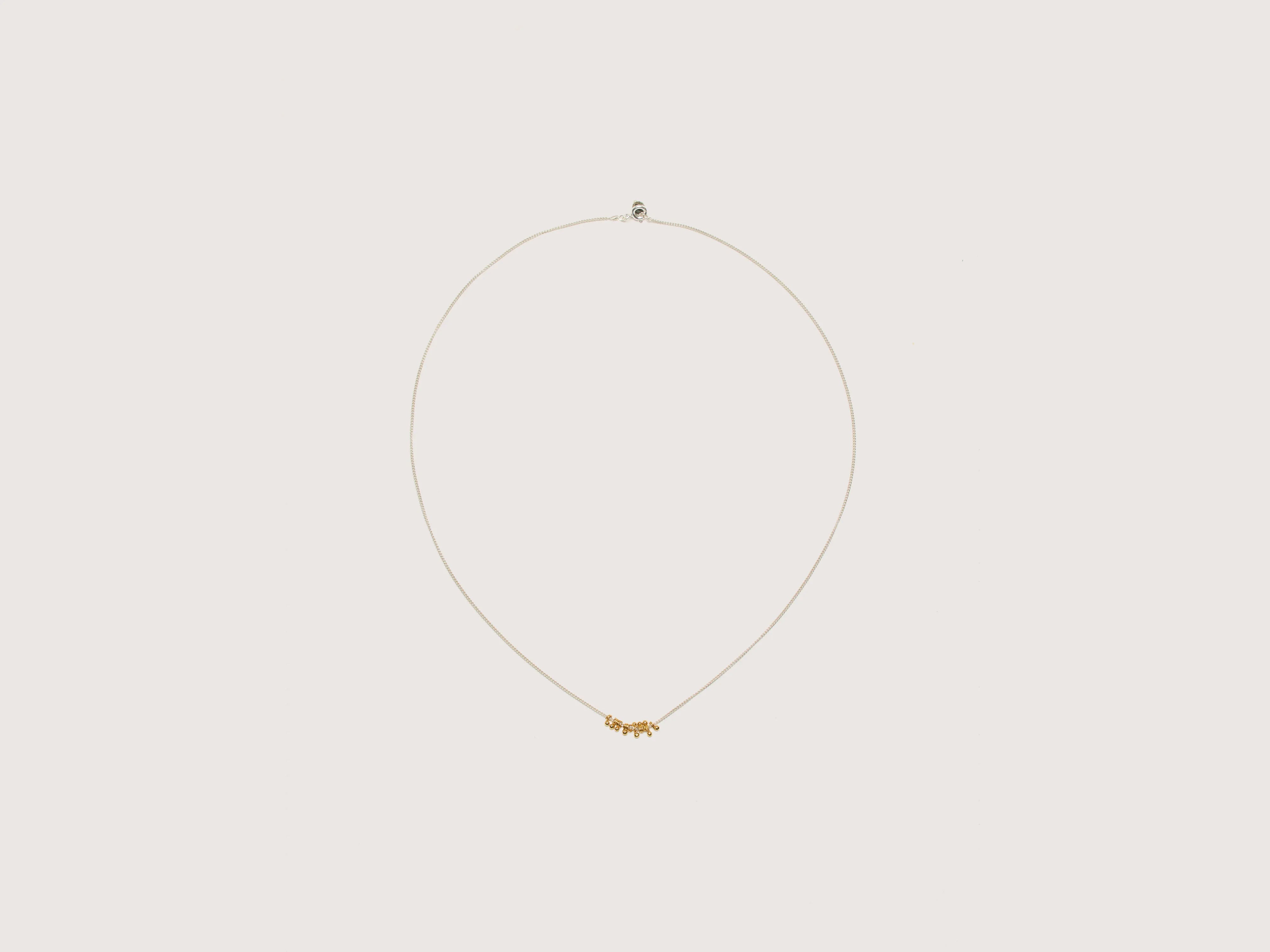 Bubble Necklace (242 / W / GOLD)