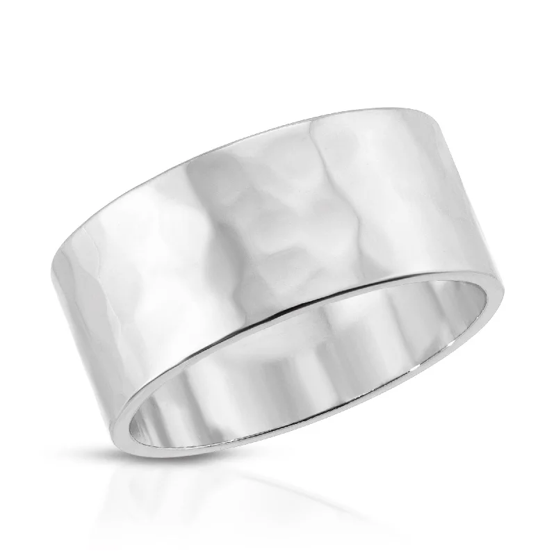 9.5Mm Hammered Ring