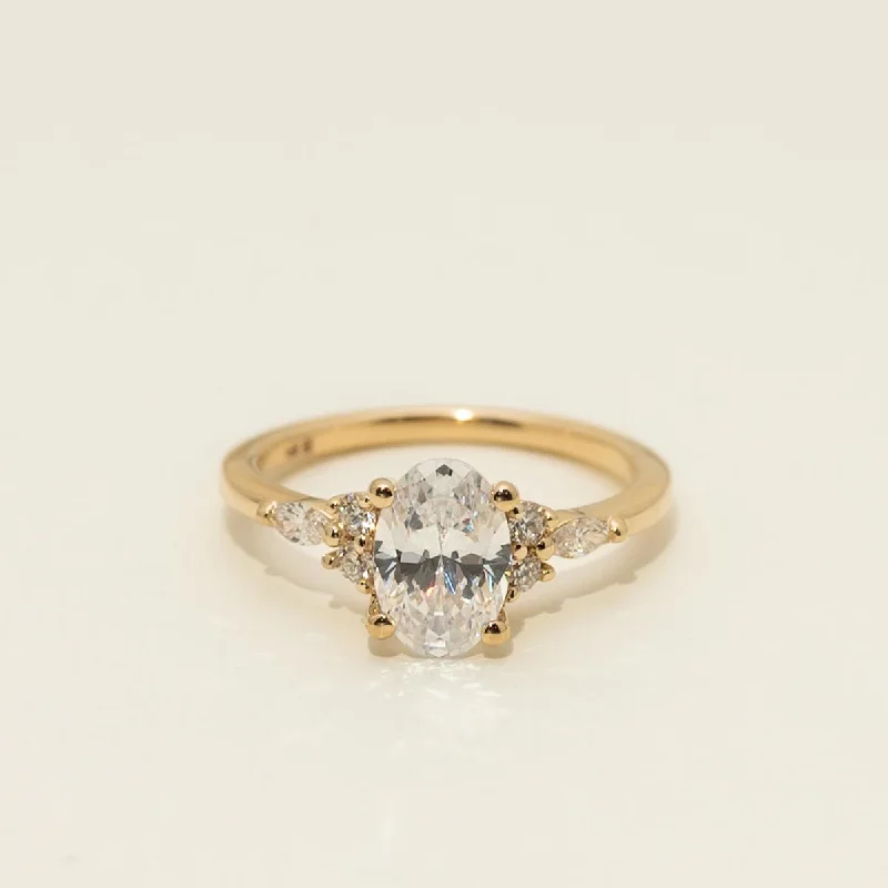 Diamond Engagement Ring Setting in 14kt Yellow Gold (1/4ct tw)