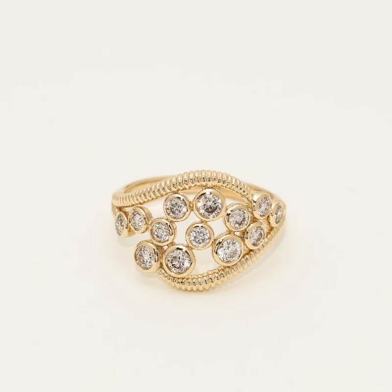 Diamond Fashion Ring in 14kt Yellow Gold (3/4ct tw)