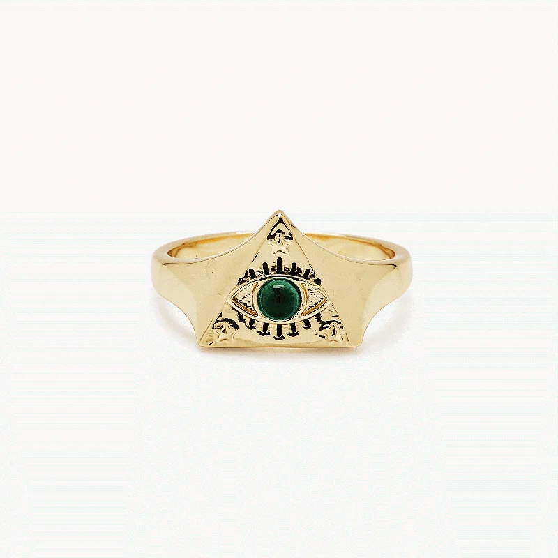 Protection Mood Signet Ring