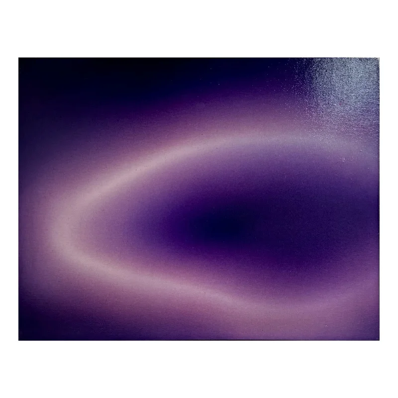 "Purple Smoke Ring" Painting 2000