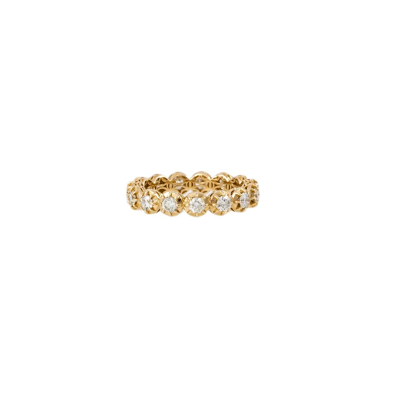 ROUND SOPHIA DIAMOND ETERNITY BAND RING